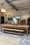 Grande table d’office en chêne Début XXème 