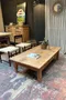 Table basse en merisier Début XXème 