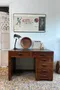 Bureau Art déco en noyer - années 1930