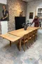 Ancienne table à rallonges en merisier – dite “table à l’italienne”