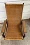 Fauteuil vintage scandinave en palissandre – Années 60