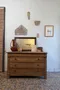 Commode coffre en chêne du XIXe siècle