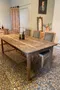 Table de ferme en chêne Début XXème 