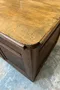 Ancien comptoir de mercerie en chêne – Années 50