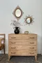 Commode vintage en chêne et hêtre – Années 50
