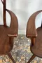 Paire de fauteuils en hêtre – Années 60