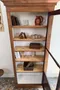 Ancienne vitrine en acajou