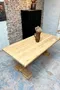 Petite table de monastère en chêne – années 50