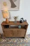 Meuble d’appoint en chêne – années 1950