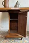 Console Art déco en noyer – années 30