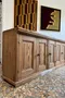 Ancienne enfilade d’atelier en sapin – 5 portes