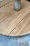 Table basse ronde en merisier 