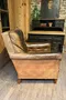 Fauteuil club en cuir Années 50