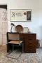 Bureau Art déco en noyer - années 1930