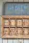 Anciennes boîtes aux lettres en bois Début XXème 