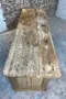 Ancien comptoir XIXe en sapin et tilleul