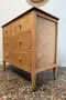 Ancienne commode en hêtre