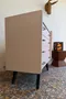 Commode vintage peinte rose