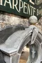 Ancien œil de bœuf en zinc Début XXème 