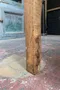Ancienne table d'estaminet en sapin Début XXème 