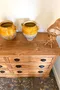 Ancienne commode en orme 1920