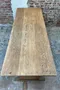 Ancienne table d’estaminet en chêne