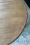 Table ovale à rallonge 