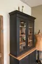 Ancien buffet deux corps en bois Début XXème 