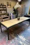 Table industrielle métal et bois 