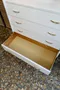 Commode vintage rose pâle