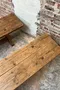 Banc de ferme en sapin