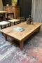 Table basse en merisier Début XXème 