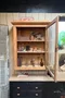 Vitrine murale en merisier Début XXème 