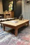 Table basse en merisier Début XXème 
