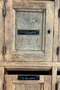 Anciennes boîtes aux lettres en chêne Début XXème 