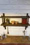 Ancienne étagère de cuisine  en bois Début XXème 
