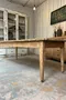 Grande table ancienne en frêne – XIXe siècle