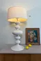 Grande lampe en céramique années 80