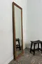 Ancien miroir en chêne - Années 50