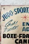 Pancarte publicitaire en tôle - années 1960