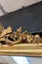 Grand miroir doré de style Louis XV 