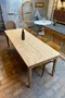 Ancienne table de ferme en sapin Début XXème 