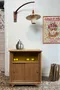 Meuble bar vintage en chêne