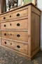 Ancienne commode en orme 1920