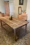Table de ferme en chêne Début XXème 