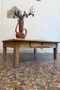Ancienne table basse en peuplier