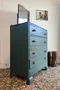 Commode vintage anglaise avec miroir – Années 50