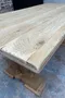 Petite table de monastère en chêne – années 50