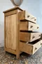 Ancienne commode en hêtre – Début XXe