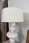 Grande lampe en céramique années 80